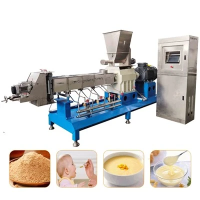 Machines voor babyvoeding in granen