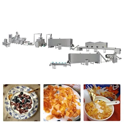 Graancornflakes die machine maken