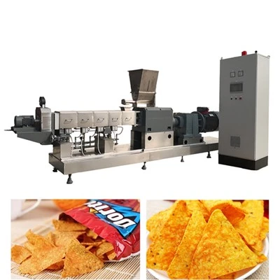 Automatische gefrituurde tortilla snackproductie