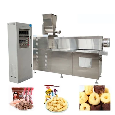 Extruder Puff Snack Cheese Ball Productie