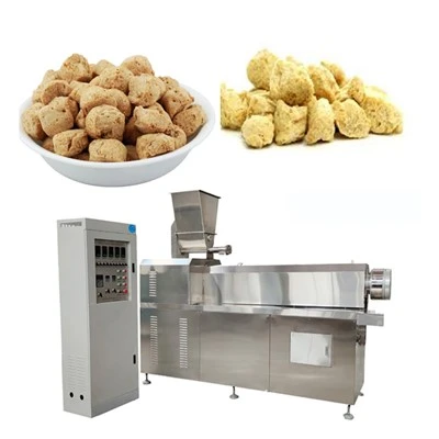 Extrudermachine voor eiwitrepen